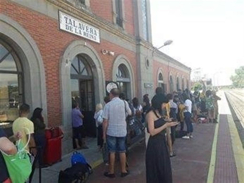 Estación de Talavera de la Reina. Foto: PSOE