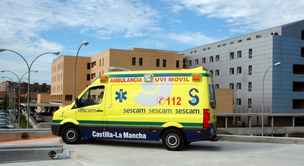 Cuatro mujeres, dos de ellas menores, heridas en un accidente con tres vehículos en la A-5 a la altura de Lucillos
