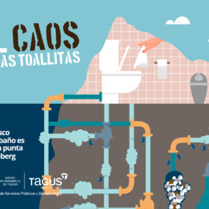 ‘El caos de las toallitas’, campaña de concienciación del Ayuntamiento de Toledo y Tagus