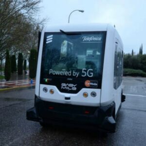 Talavera se anticipa al futuro con el primer vehículo autónomo conectado a la tecnología 5G