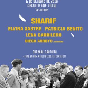 Música y poesía citan a Sharif y Elvira Sastre en el inédito Erató Fest de Toledo