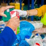 Recogida leche la Caixa Banco Alimentos 03