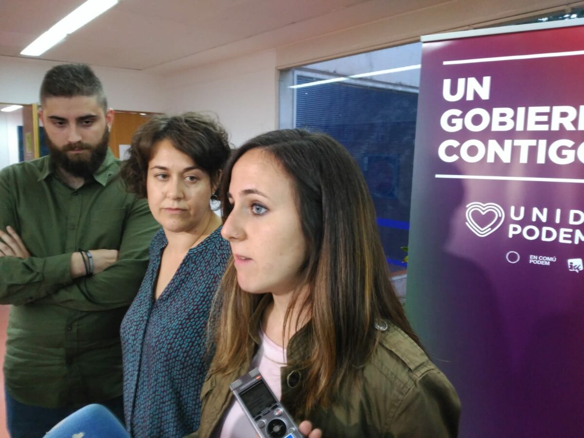 Detienen a un hombre en Toledo por acosar y amenazar de muerte a Ione Belarra