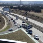Hasta seis personas han resultado heridas tras la colisión en cadena de siete vehículos en Toledo