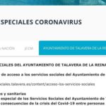 Talavera incorpora un espacio en su web para informar de las medidas adoptadas ante el coronavirus