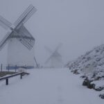 GALERÍA | Consuegra, Villacañas, Ajofrín, Yepes, Seseña, Burguillos… así ha teñido de blanco la nieve la provincia de Toledo