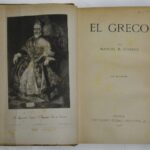 Donan al Museo del Greco la primera edición del libro que Bartolomé Cossío escribió sobre el pintor cretense