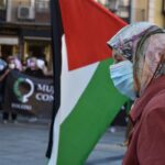 Nueva concentración en Toledo en defensa de Palestina: "No hay que dejar de seguir luchando y reivindicando la paz"