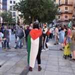 protesta manifestacion concentracion palestina israel