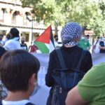 protesta manifestacion concentracion palestina israel