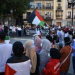 protesta manifestacion concentracion palestina israel
