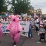 Unas 300 personas vuelven a protestar en Toledo por la proliferación de la ganadería industrial