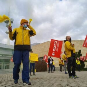 Nuevos paros y dos manifestaciones en Toledo por el duradero conflicto laboral en GEACAM