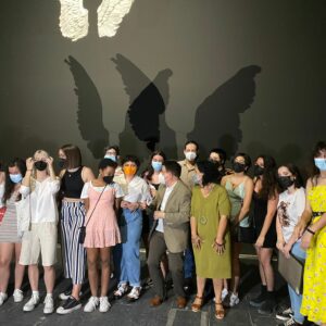 Inaugurada 'Alas de Toledo', una performance escultórica y audiovisual de la Escuela de Arte