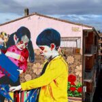 A gran escala, en defensa de la educación artística y con mucho color, así es el nuevo mural que ya puede verse en Torrijos