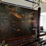 Así ha sido la digitalización 3D de la obra de Caravaggio ‘La Crucifixión de San Andrés’ del Museo de Santa Cruz