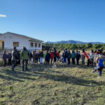 Un centenar de escolares participa en la VII Bellotada de la Sierra de Madridejos