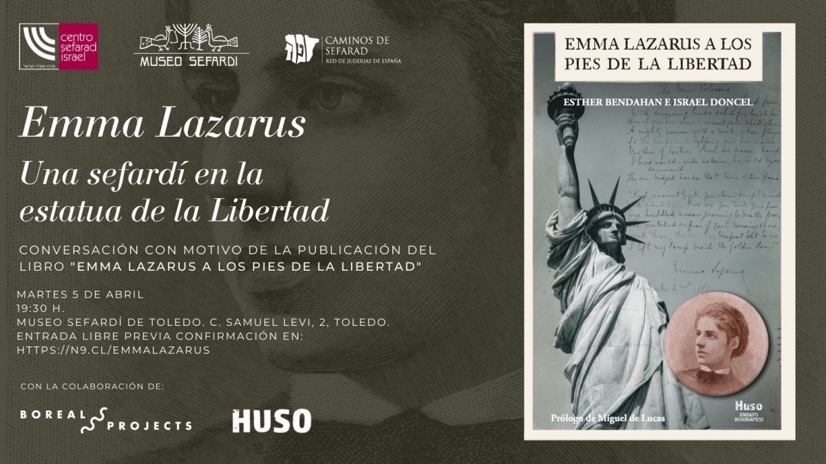 Presentación de la obra “Emma Lazarus a los pies de la libertad” - Noticias  Toledo y Provincia | Toledodiario