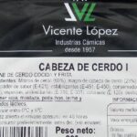 El Gobierno vasco retira de la venta un lote de cabeza de cerdo de una empresa toledana por contaminación de listeria