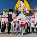 El IES Montes de Toledo de Gálvez ya tiene su mural contra la violencia de género