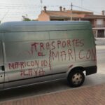 Detenido en Las Ventas con Peña Aguilera por realizar pintadas homófobas en el vehículo de la víctima