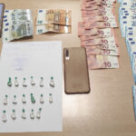 Detienen en Toledo a un presunto traficante con 17 dosis de cocaína listas para distribuir