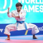 Sandra Sánchez se retira por todo lo alto tras ganar el oro en katas en los Juegos Mundiales