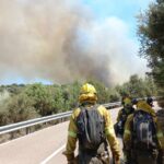 El incendio en Sartajada ya ha quemado 200 hectáreas