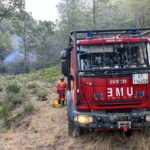 El incendio de Sevilleja de la Jara ha quemado 540 hectáreas, de las que 25 corresponden a la Garganta de Las Lanchas