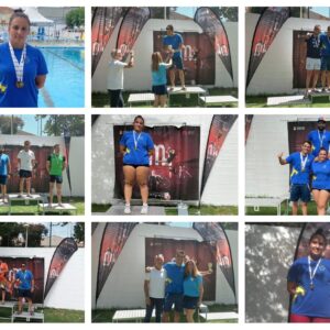 El C.N. Torrijos se hace con ocho medallas en el Campeonato Regional de Natación Máster