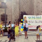 Población ucraniana de Talavera organiza una concentración con motivo del Día de la Independencia del país