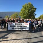 La plantilla de Aernnova en Illescas sigue al completo una nueva huelga de 24 horas