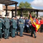 El nuevo cuartel de la Guardia Civil de Los Yébenes acogió el acto del Día de la Hispanidad
