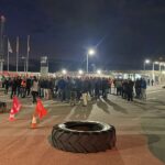 Seguimiento "masivo" de la primera jornada de huelga en las factorías de Airbus de Illescas y Albacete