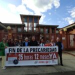 Cuatro sindicatos se concentran en Toledo para denunciar la “precariedad injusta” del personal de la Junta de Castilla-La Mancha