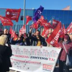 GALERÍA | El 65% del personal del sector del calzado de Fuensalida-Portillo se suma a la huelga