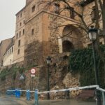 El muro que se desprendía en el Casco Histórico de Toledo tiene 100 años y no pertenece a ningún elemento patrimonial