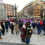 Cerca de doscientas personas participan en Toledo en una nueva protesta contra la violencia de género