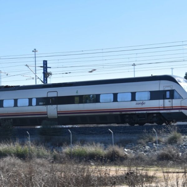Extinguido un incendio junto a la vía que ha causado retrasos en los trenes de alta velocidad a su paso por la provincia de Toledo