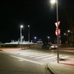 Iluminan una docena de pasos de peatones en Toledo para mejorar la seguridad vial