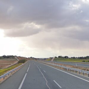 Cinco heridos tras la salida de vía de un turismo en la AP-36 a la altura de Villatobas