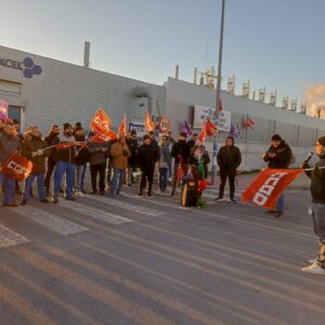 Seguimiento "unánime" en la primera jornada de paros en la multinacional Hexcel Fibers Illescas
