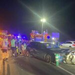 Heridas tres personas, dos de ellas graves, tras un choque frontal en la N-401 en Toledo