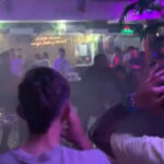VÍDEO | Tres jóvenes heridos, uno de ellos por un botellazo, tras una reyerta en una discoteca del Casco