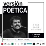 Recital de poesía 'Versión poética' con Carlos Ávila