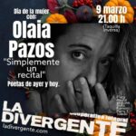Recital de poesía 'Simplemente un recital' con Olaia Pazos