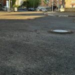 Nosotros Talavera-España Vaciada critica la "falta de previsión" por el asfaltado sin terminar durante Semana Santa