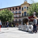 feria libro caseta estatua cervantes plaza zocodover