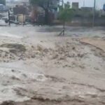 Nuevas inundaciones en Cebolla por las fuertes lluvias y el desbordamiento de su arroyo