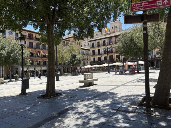 Movimiento Sumar propone un protocolo municipal frente a las olas de calor con refugios climáticos y más sombra en Toledo